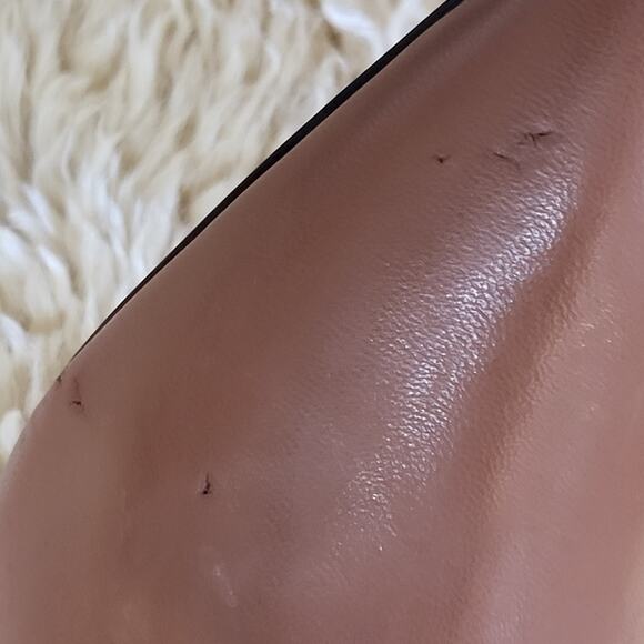 New Reiss Caitlin Leather Knee High Boots in Tan size 39 - Picture 12 of 14